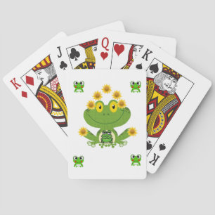 Jeu De Cartes Plaque de carte de jeu de grenouille