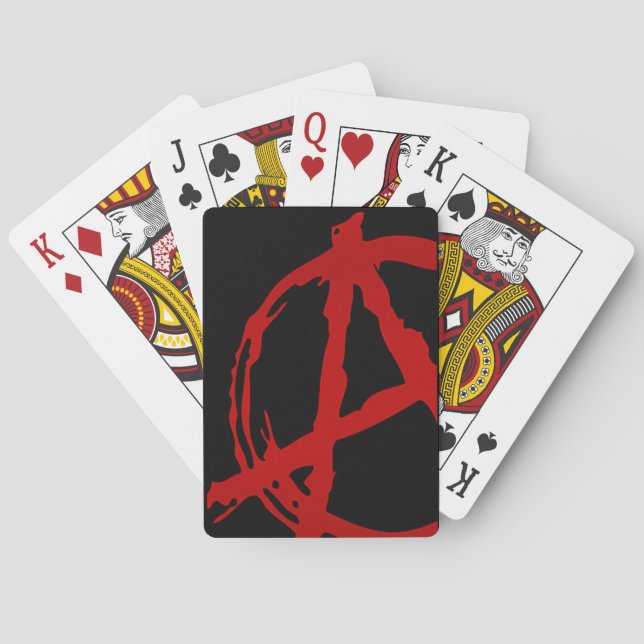 Jeu De Cartes Plate-forme d'anarchie (dos)