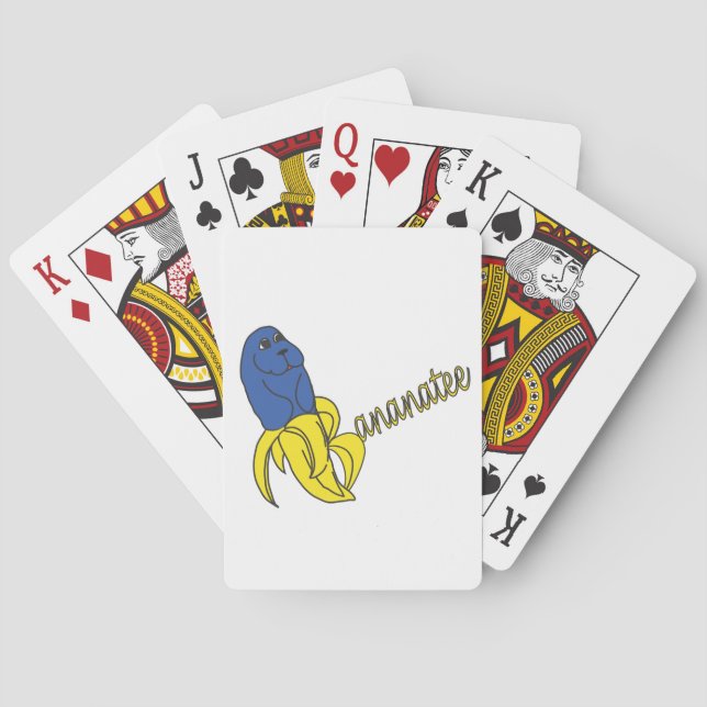 Jeu De Cartes Plate-forme de Banantee des cartes (dos)