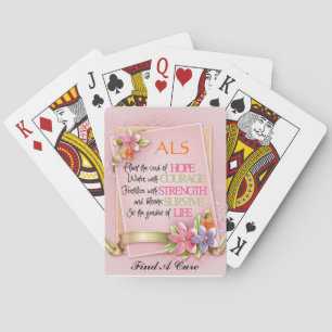 Jeu De Cartes Plate-forme de sensibilisation à la SLA #2 Cartes 