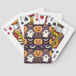 Jeu De Cartes Plateau Citrouille d'Halloween
