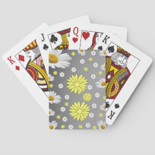 Jeu De Cartes Plateau de cartes de jeu floral