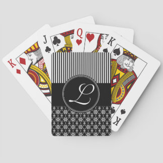 Jeu De Cartes Plateau de cartes, Monogramme personnalisé, Motif