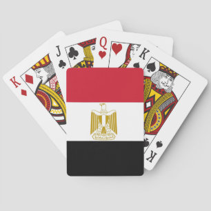 Jeu De Cartes Playing Cards with Flag of Egypt
