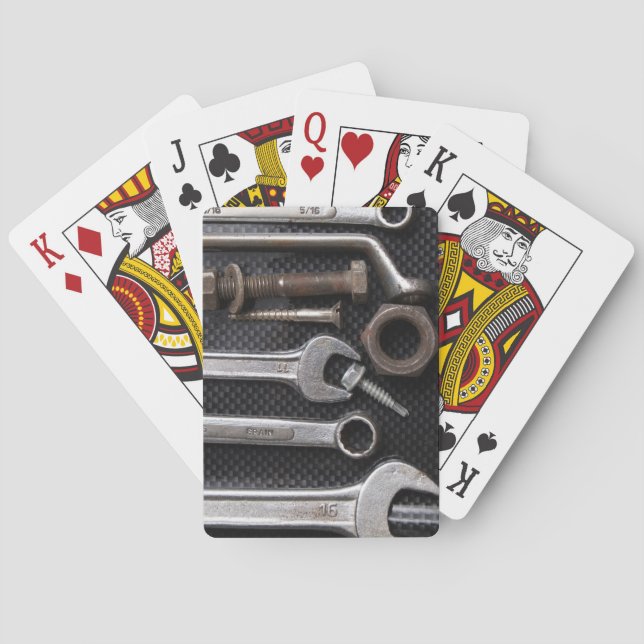 Jeu De Cartes PlayingCards : outil de banc mécanique (dos)