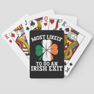 Jeu De Cartes Plus susceptible de faire une sortie irlandaise St