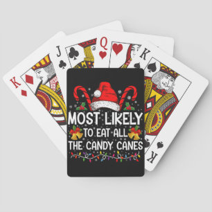 Jeu De Cartes Plus Susceptible De Manger Toutes Les Canneberges 