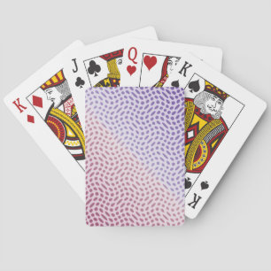 Jeu De Cartes Points en rose et magenta