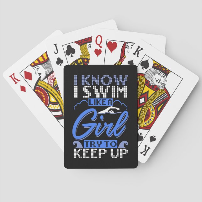 Jeu De Cartes Poison de Swimming Swim Sport (dos)