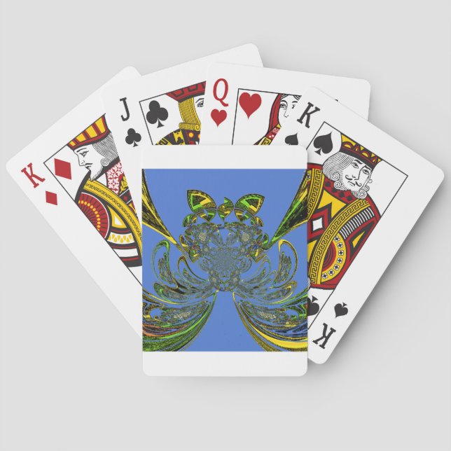 Jeu De Cartes Poisson de plumes (dos)