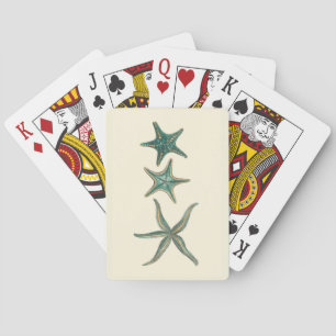 Jeu De Cartes Poisson triplé aquamarine