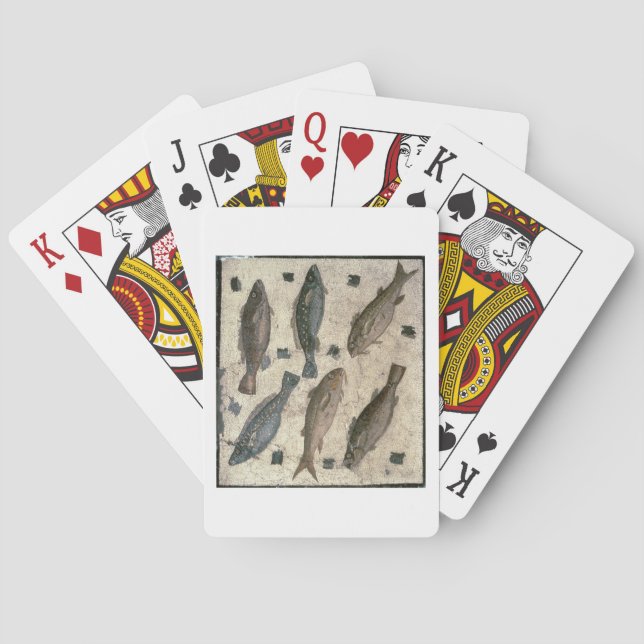 Jeu De Cartes Poissons (mosaïque) (dos)