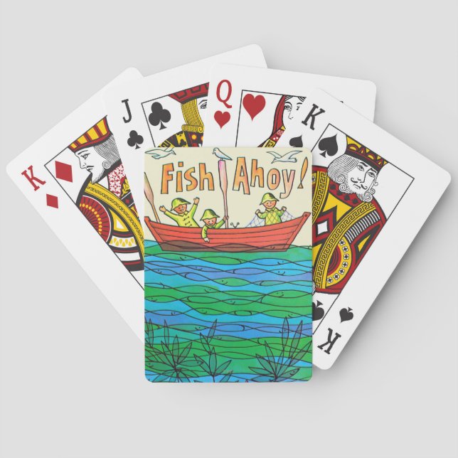 Jeu De Cartes Poissons oh ! (dos)