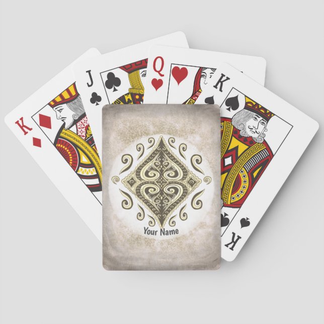 Jeu De Cartes Poker Diamonds personnalisées jouer cartes (dos)