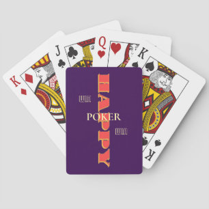 Jeu De Cartes Poker heureux WIN