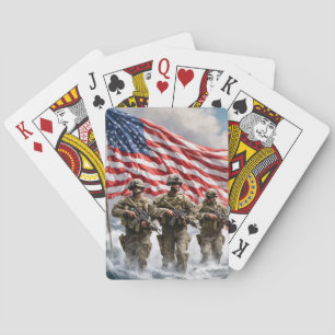 Jeu De Cartes Poker Jouer Cartes Force militaire
