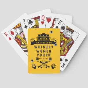 Jeu De Cartes Poker Wild West Americana