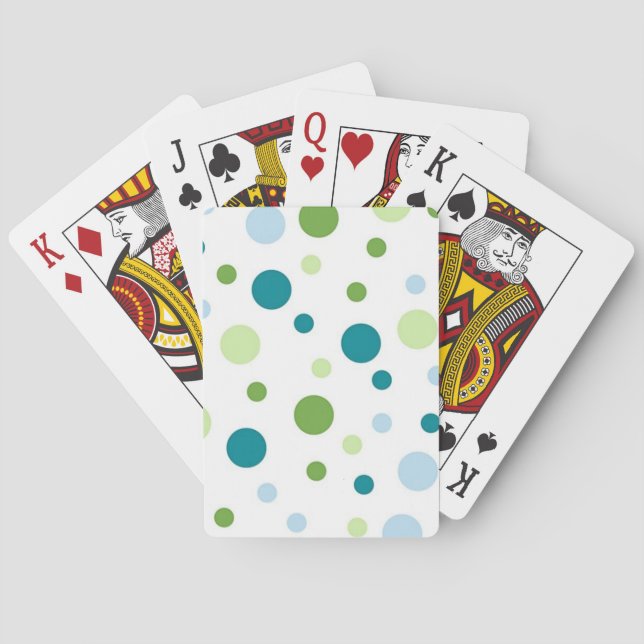 Jeu De Cartes Polka dot (dos)