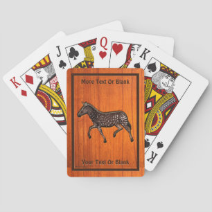 Jeu De Cartes Polka sculpté point Zebra