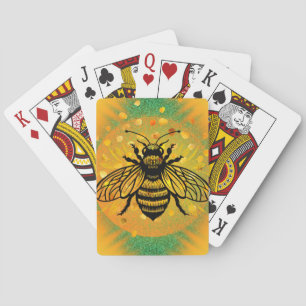 Jeu De Cartes Pollenating Bee Playing Cartes, Deck de Cartes