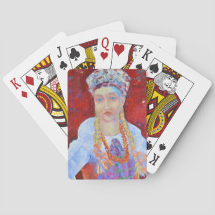 Jeu De Cartes Pologne Lowicz robe drapeau de la fierté couleurs 