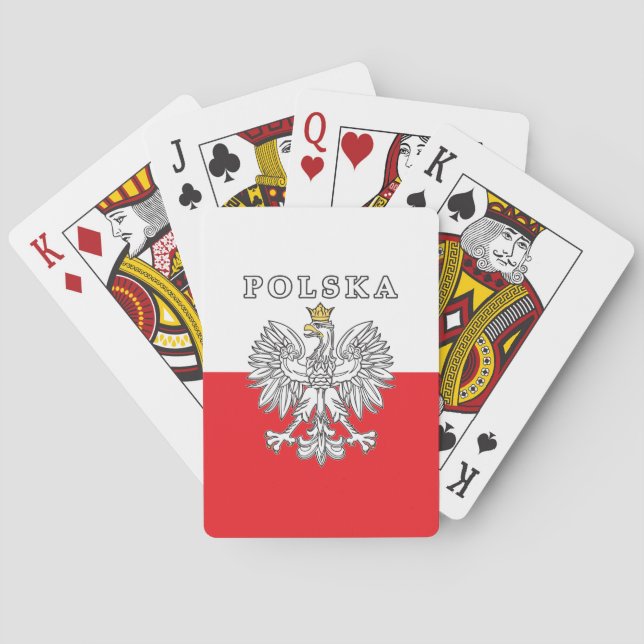 Jeu De Cartes Polska avec aigle polonais (dos)