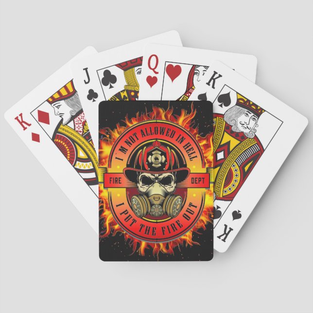 Jeu De Cartes Pompier (dos)