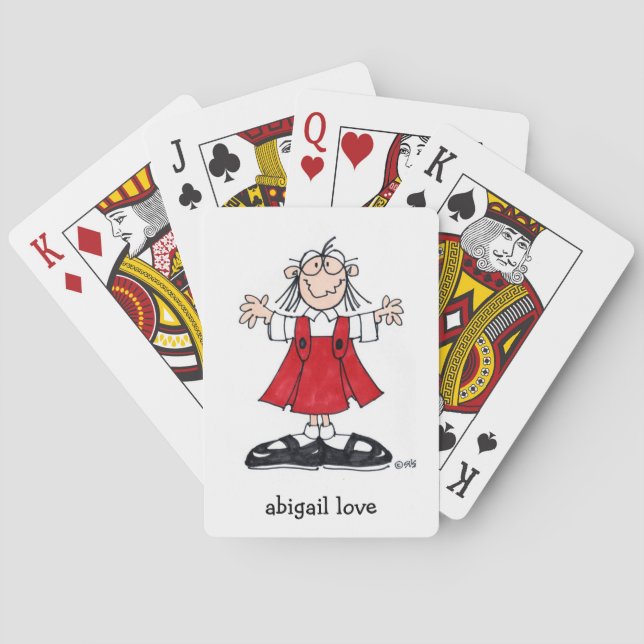 JEU DE CARTES PONT ABIGAIL LOVE DES CARTES DE PLACEMENT (dos)