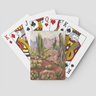 Jeu De Cartes Pont carte Cactus du sud-ouest du désert