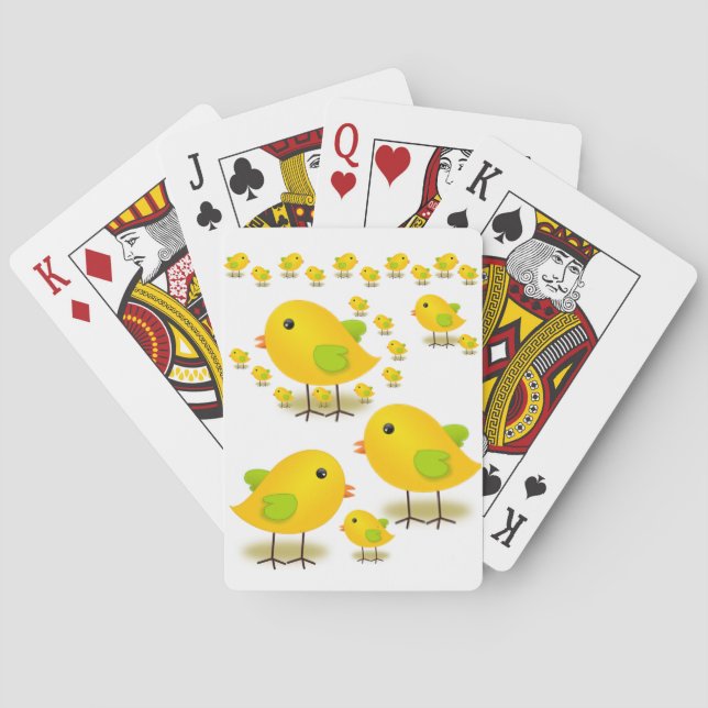 Jeu De Cartes Pont carte de jeu pour oiseaux (dos)