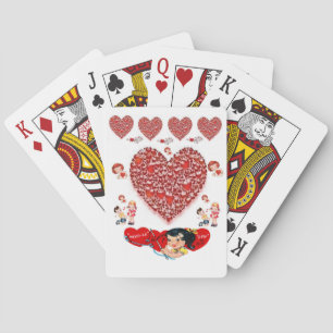 Jeu De Cartes Pont carte de la Saint-Valentin