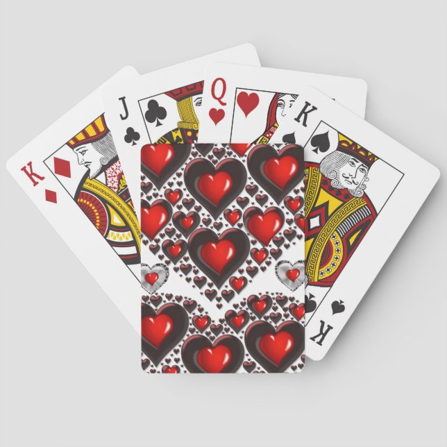 Jeu De Cartes Pont carte de la Saint-Valentin (dos)
