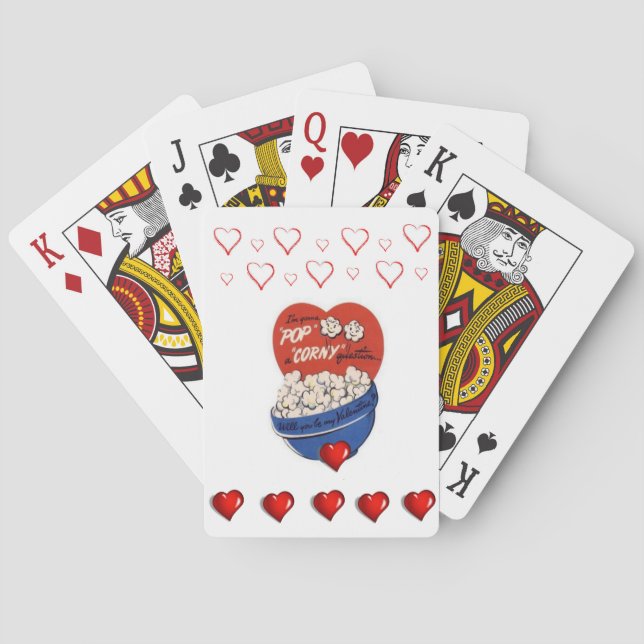 Jeu De Cartes Pont carte de la Saint-Valentin (dos)