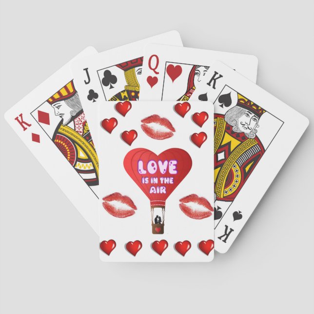 Jeu De Cartes Pont carte de la Saint-Valentin (dos)