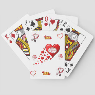 Jeu De Cartes Pont carte de la Saint-Valentin