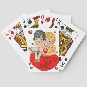 Jeu De Cartes Pont carte de la Saint-Valentin