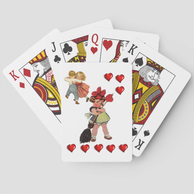 Jeu De Cartes Pont carte de la Saint-Valentin (dos)