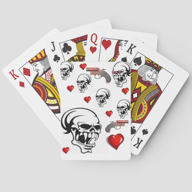 Jeu De Cartes Pont carte de la Saint-Valentin (dos)