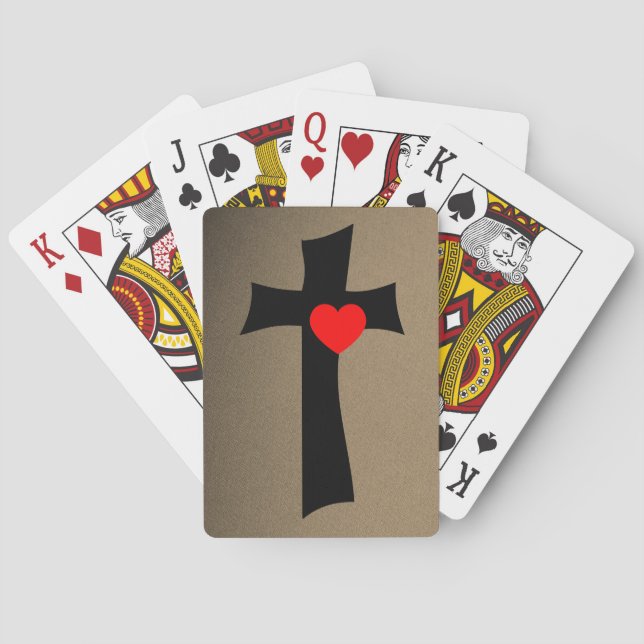 Jeu De Cartes Pont carte de la Saint-Valentin (dos)