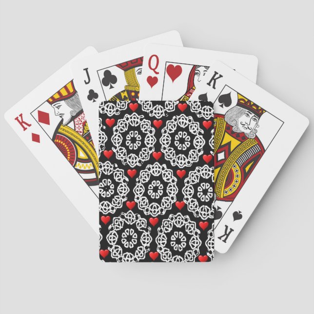 Jeu De Cartes Pont carte de la Saint-Valentin (dos)