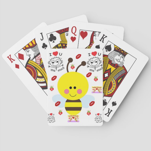 Jeu De Cartes Pont carte de la Saint-Valentin (dos)