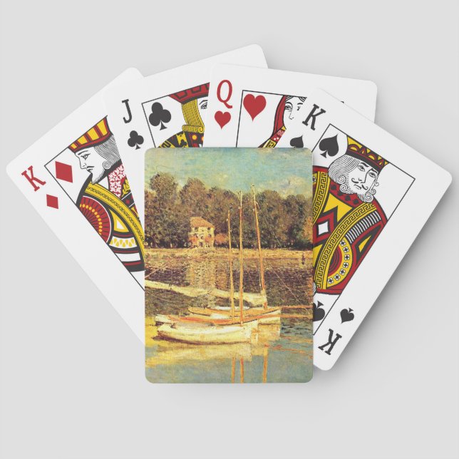Jeu De Cartes Pont d'Argenteuil Claude Monet (dos)