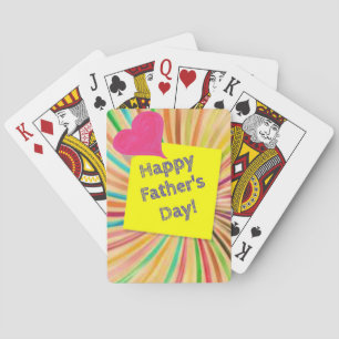 Jeu De Cartes Pont de carte de jeu fête des pères