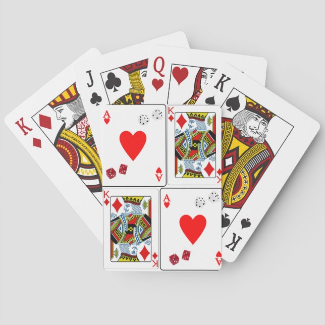 Jeu De Cartes Pont de carte de jeu fête des pères (dos)