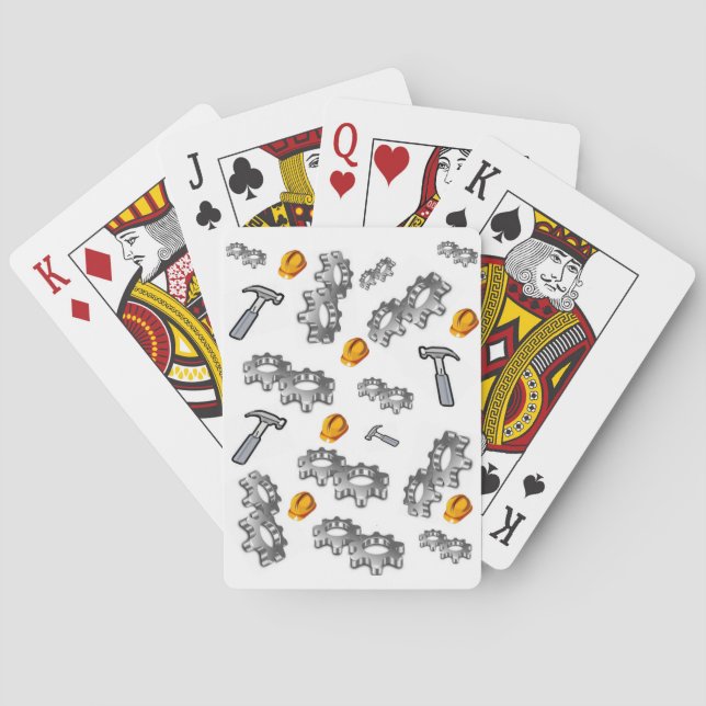 Jeu De Cartes Pont de cartes de jeu de construction (dos)