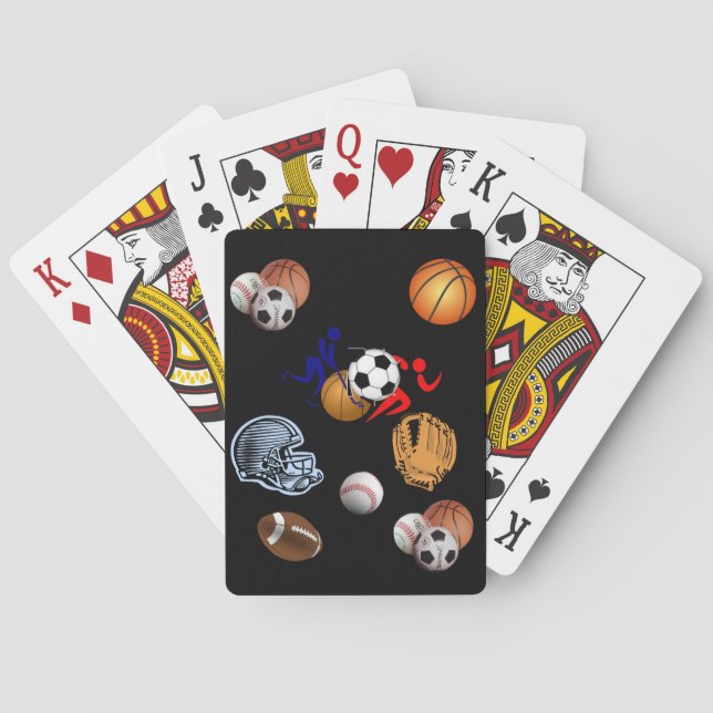 Jeu De Cartes Pont de cartes de sport (dos)