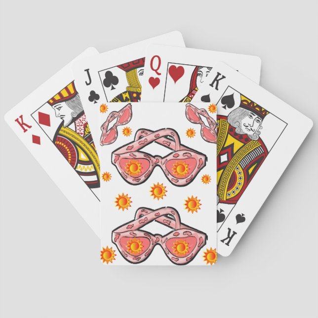 Jeu De Cartes Pont de cartes de tournesol (dos)