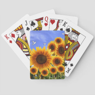 Jeu De Cartes Pont de cartes de tournesol