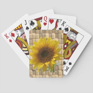 Jeu De Cartes Pont de cartes de tournesol