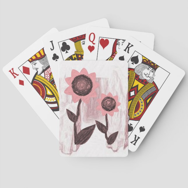 Jeu De Cartes Pont de cartes de tournesol (dos)